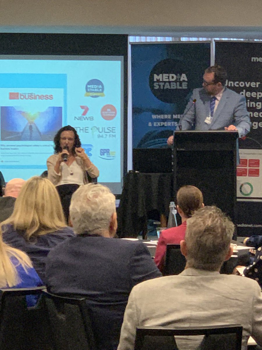 PhilbySydney's tweet photo. #Mediastable in full swing https://t.co/7Ayngj2jkK