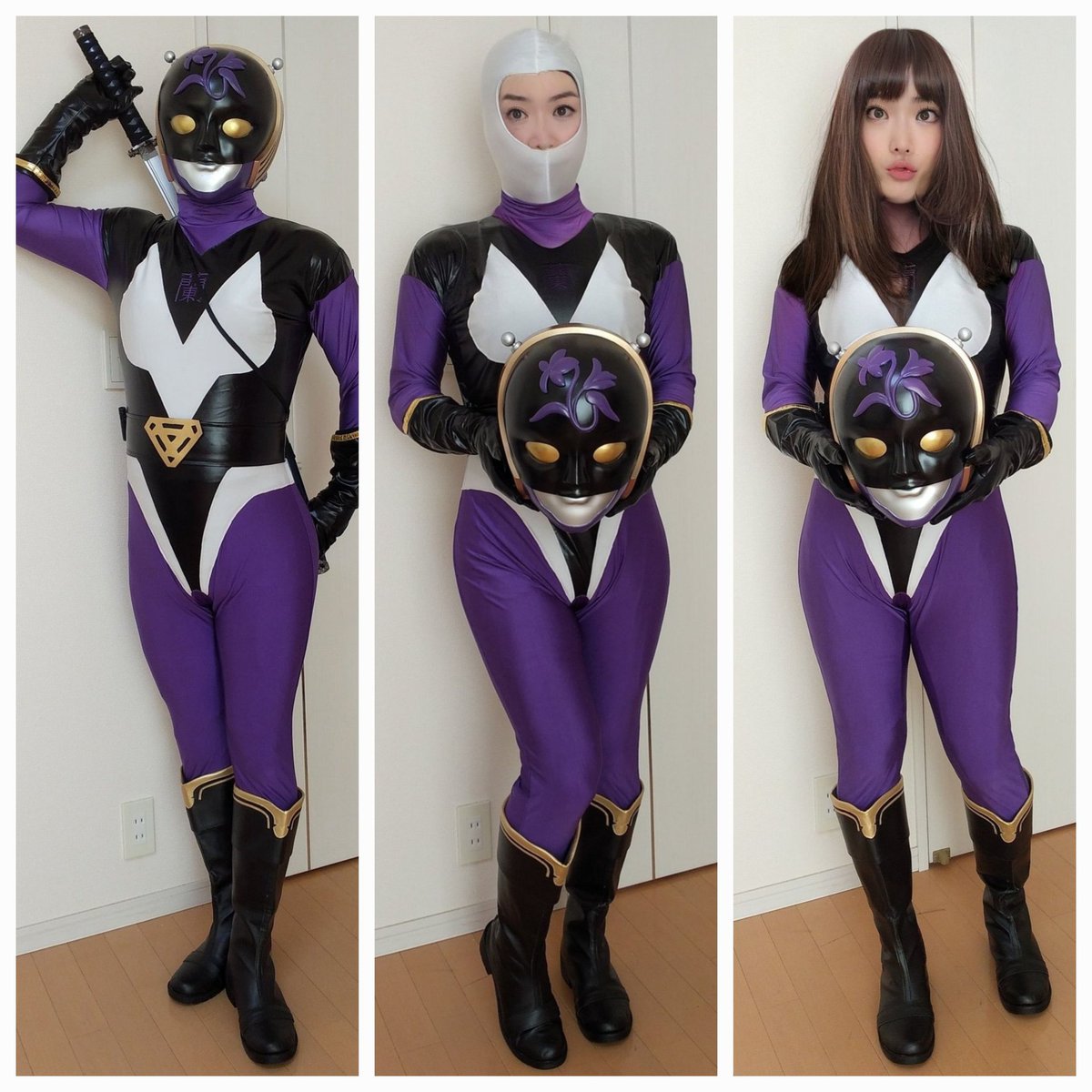 ちょっとやってみたくなりました😊
可愛いですか？😁w
#着ぐるみと中身2022
#カコジョ