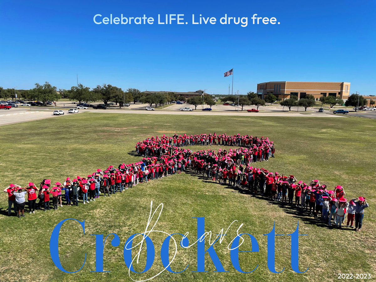Doing our best to educate all 351 students on making healthy choices!
#redribbonweek <a href="/MindyGoodnight/">Mindy Goodnight</a>