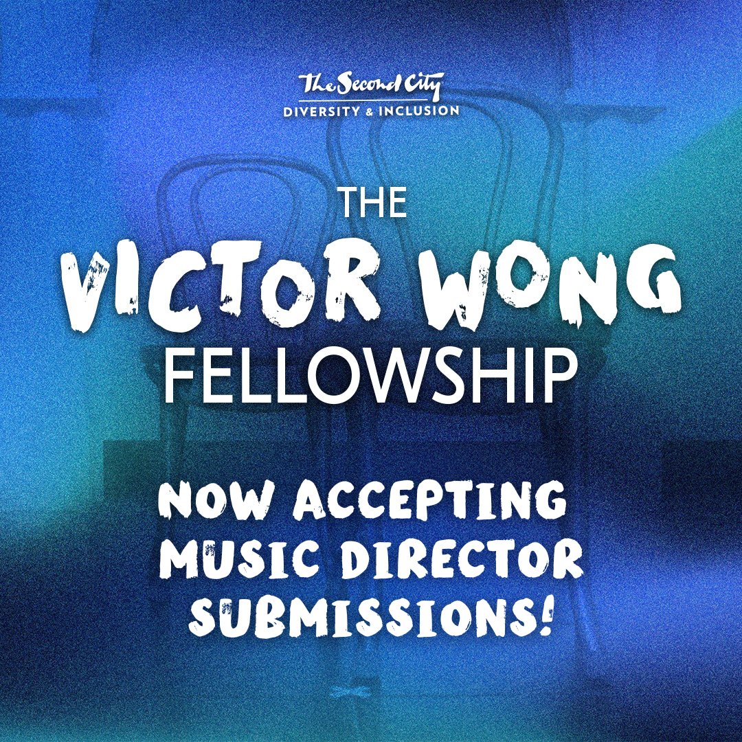 Submissions OPEN: Victor Wong Music Director Fellowship!🎵

The Second City is looking for great pianists who identify as AAPI to join the VW fellowship as mentored Music Directors alongside the ensemble of Fellowship performers!

Interested?! Click here!
secondcity.com/classes/chicag…