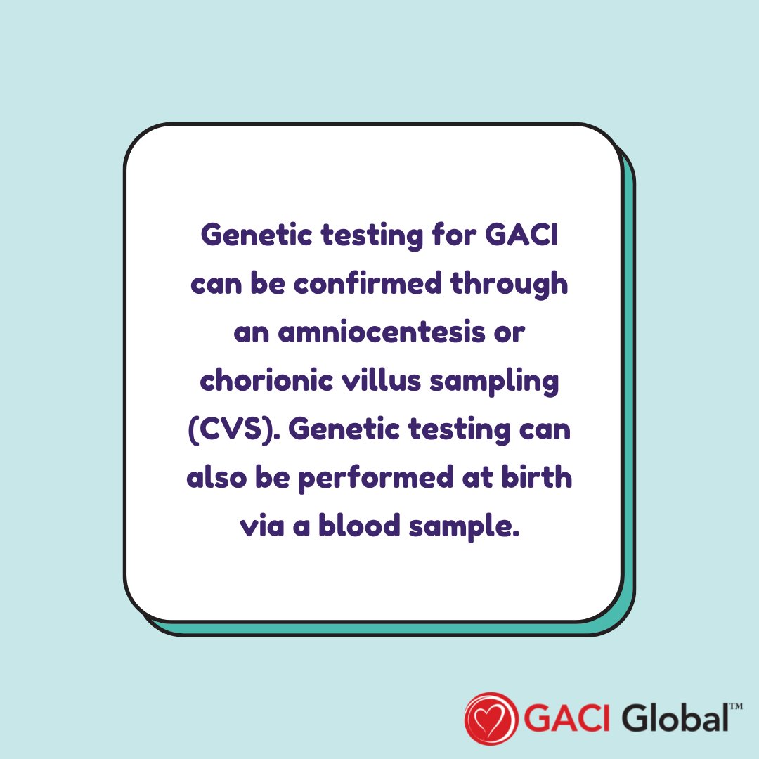 thebrighterhope's tweet photo. If you have previously had a child diagnosed with GACI, prenatal genetic testing via CVS or amniocentesis can be beneficial in terms of developing an appropriate treatment plan.
#enpp1deficiency #abcc6deficiency #gaci #raredisease #circulatinghope #arterialcalcification https://t.co/hECvXiM36b