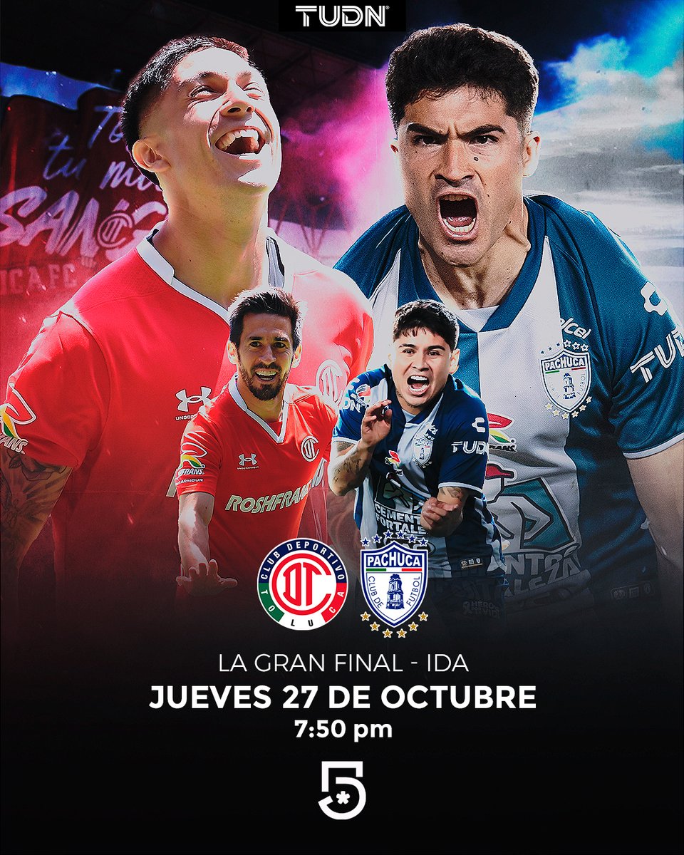 🗓 Mañana 🗓

La Final de Ida en la #LigaMX se juega desde el Nemesio Diez 🏟

#QuePachucaPorToluca 😈🐹