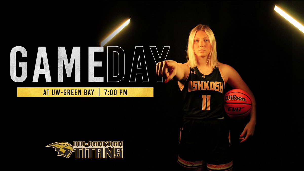 🚨𝗚𝗔𝗠𝗘 𝗗𝗔𝗬🚨 
🆚 UW-Green Bay (exhibition) 
⏰ 7pm 
📍 Kress Events Center 
⚫️🟡LETS GO⚫️🟡