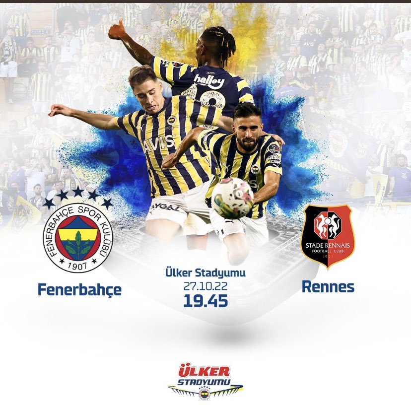 Artık Bizim Zamanımız 💙💛 Fenerbahçe - Rennes #FenerinMaçıVar #FBvREN Ali Koç Jorge Jesus