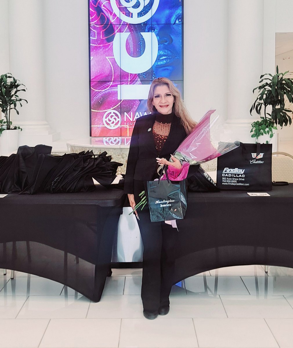 NevadaDBI's tweet photo. Congratulations to @HickersonMiriam, winner of NAWBO of Southern Nevada's Women of Distinction Award in the Corporate/Gov't Services category! https://t.co/p9m8kaZTlA