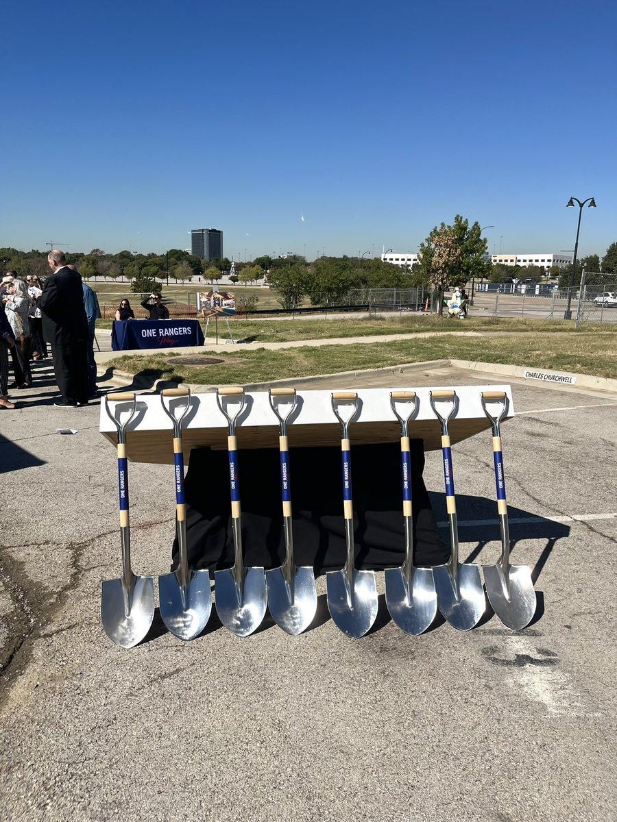 cordishco's tweet photo. Today we proudly joined @Rangers &amp; @CityOfArlington to celebrate the groundbreaking of One Rangers Way, a luxury residential community in the Arlington Entertainment District. The project continues the next phase of over $1 billion of new development currently under construction. https://t.co/QagY5OYq78