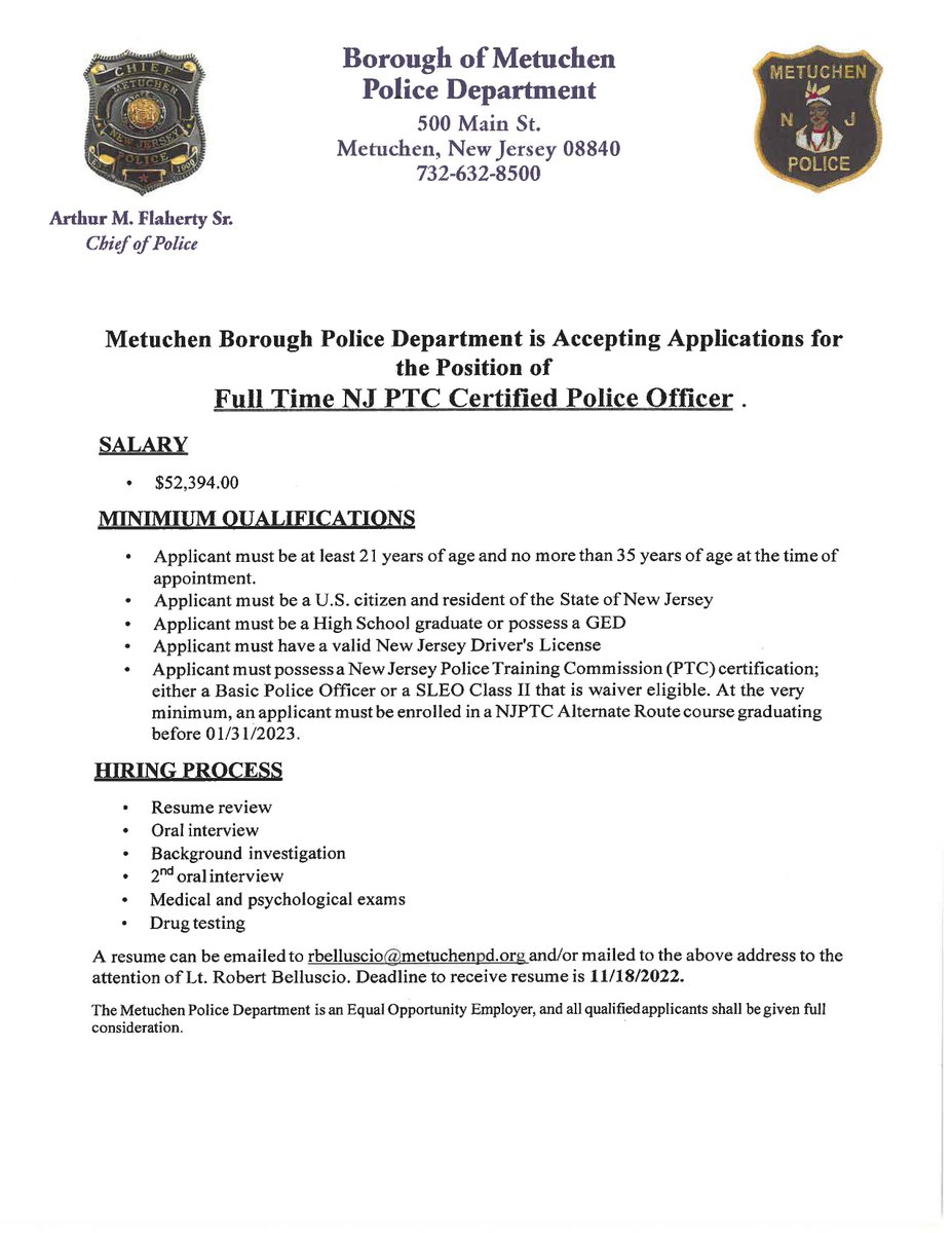We are hiring!!