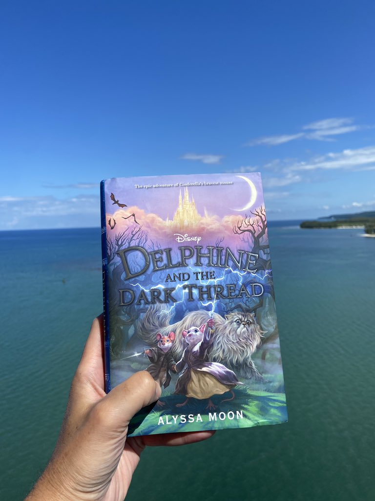 EpsteinJeffrey's tweet photo. Have been LOVING #DelphineAndTheDarkThread the second installment in @AlyssaMoonBooks’s story of one of Cinderella’s mice you may not know. A fantastic cruise read! 🐁 🪡 https://t.co/YZ5cCSEmXk