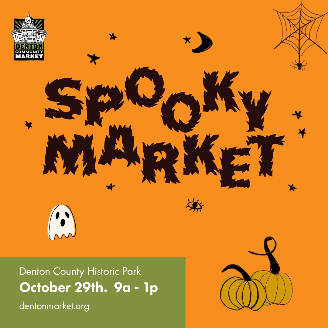 Our Spooky Market is almost here! Join us Saturday, October 29th, 9am-1pm and kick off your Halloween weekend! 🎃💀👻 We will have fun activities for the whole family including Pumpkin Painting, trick or treating through the market, and our Pet Costume Con
instagram.com/p/CkML0YUugWy/…