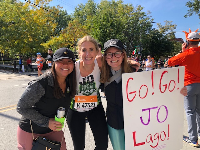 D99Cicero's tweet photo. Earlier this month, Sherlock Principal Joanna Lago (@lagosherlock) ran the @ChiMarathon for the 3rd time!🏃‍♀️

But what made the race even more special was who she dedicated her race to — 2 colleagues who faced tragedy this past September.❤️

Read more here: https://t.co/qKYfNy9wVe https://t.co/AUSsXR9gCR