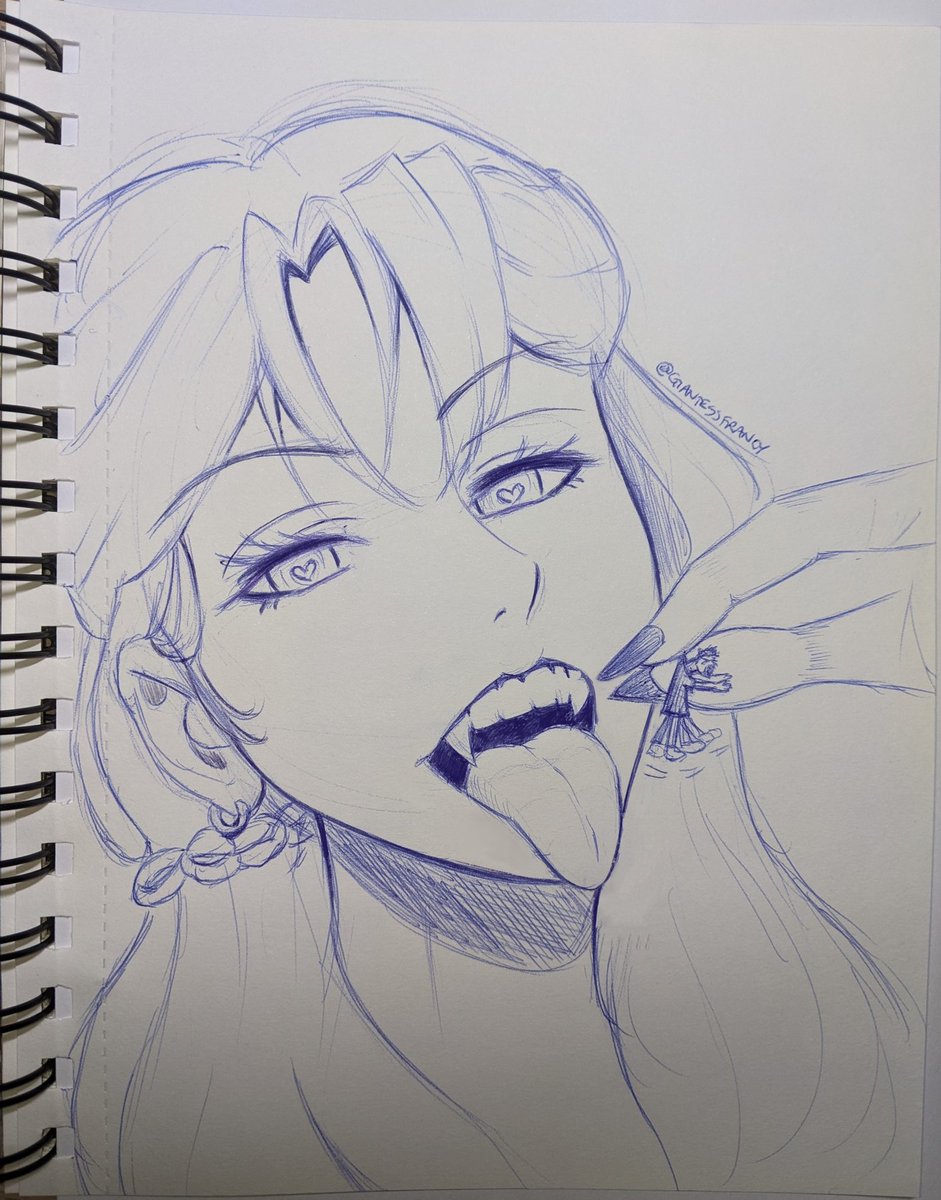 A vampire sketch!

#giantess #giantessfetish #giantesswoman #gts #sizedifference #sizetwitter #vampire