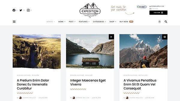 graphicdesignju's tweet image. Download the Most Popular WordPress Blog Themes
Link: bit.ly/3DD003e

#WordPressthemes
#blogthemes
#websitethemes
#webtemplates
#magazinethemes
#responsivedesign