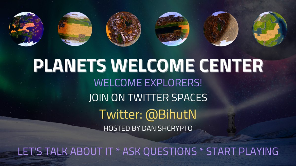 come join us here in the space everyone !!! 
#VoteForDanishCryptoOnAlienworlds
read this guide to #vote
telegra.ph/How-to-Vote-on…

#AlienWorlds #WAXP #WaxFam #TLM #DAO 
Join Space 👇👇👇👇
