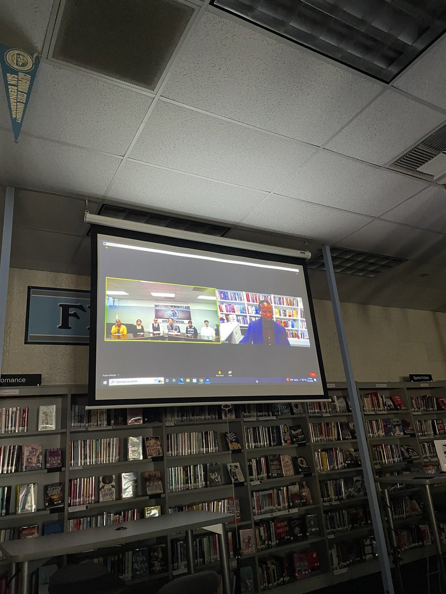 Chaffey High Library tweet media