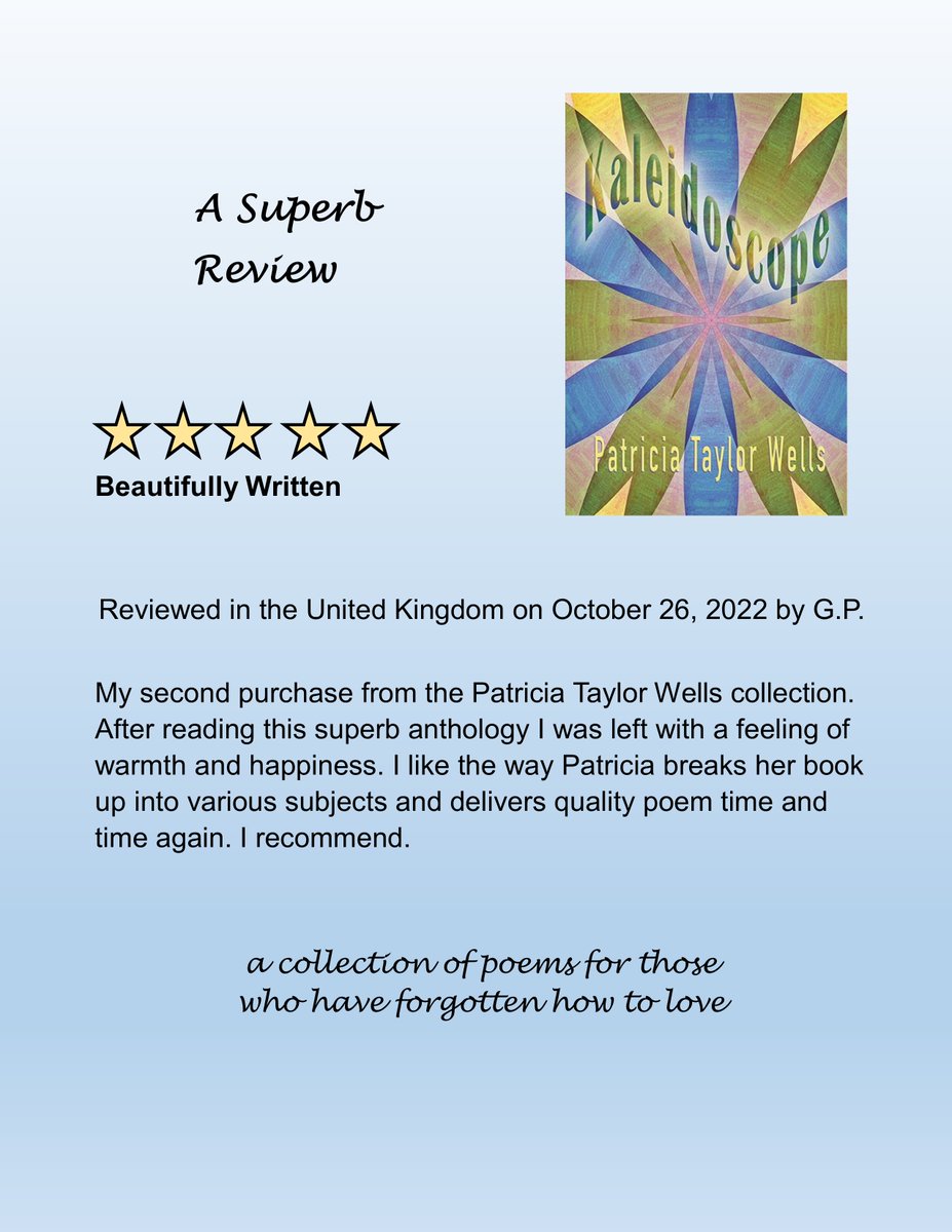 Another 5-Star review that made my day!