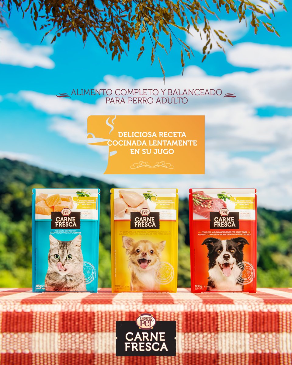 GrandPetMX's tweet photo. Jugositos, cocinados lentamente y con muuuucho sabor 👅🐕🐈

Seguro le encantarán ♥️ https://t.co/f1jocVpLdB
