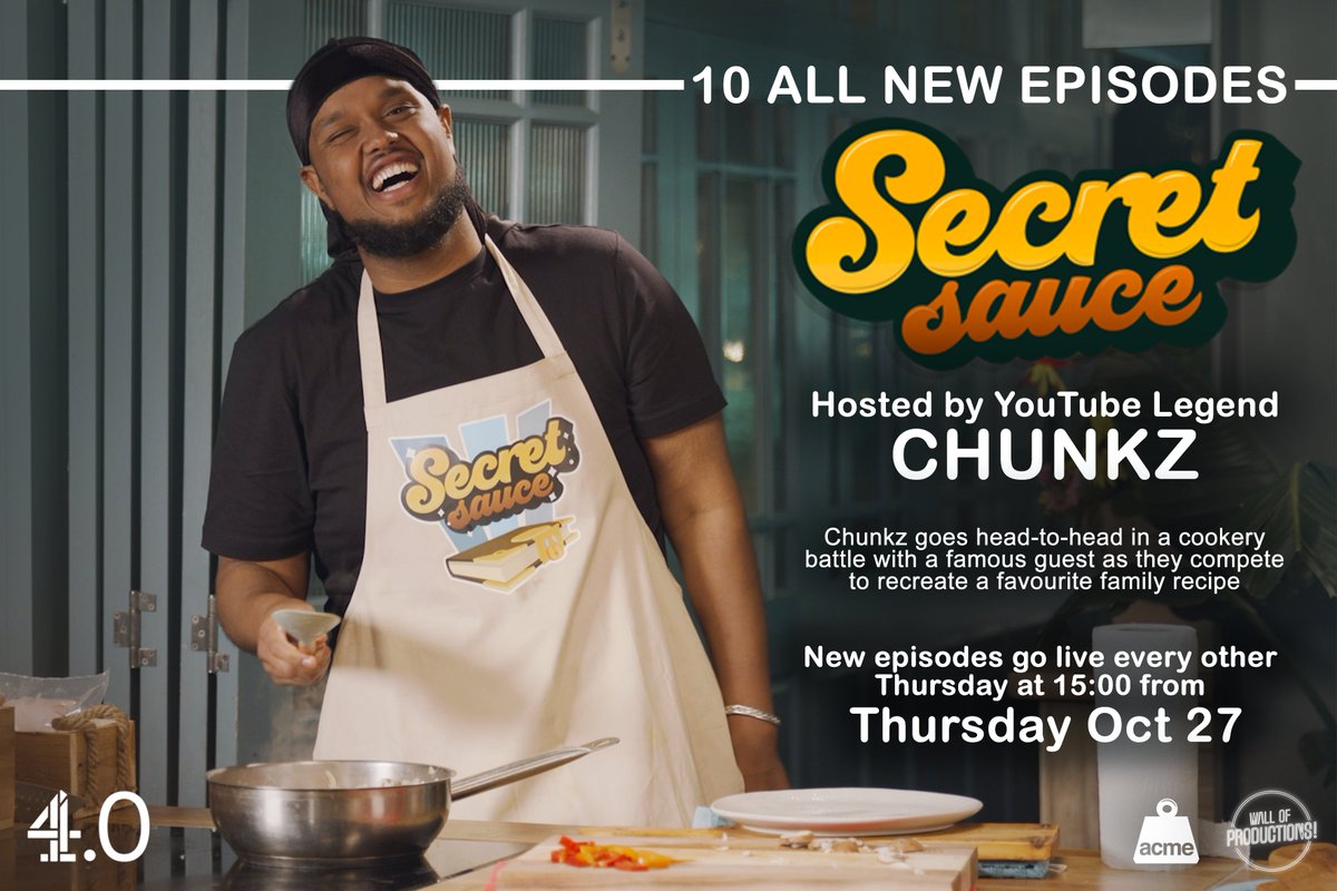 Secret Sauce returns for a ten-part series for <a href="/channel4/">Channel 4</a>. Our first episode with the amazing <a href="/munyachawawa/">Munya Chawawa</a> premieres tomorrow- October 27 at 3:00 PM