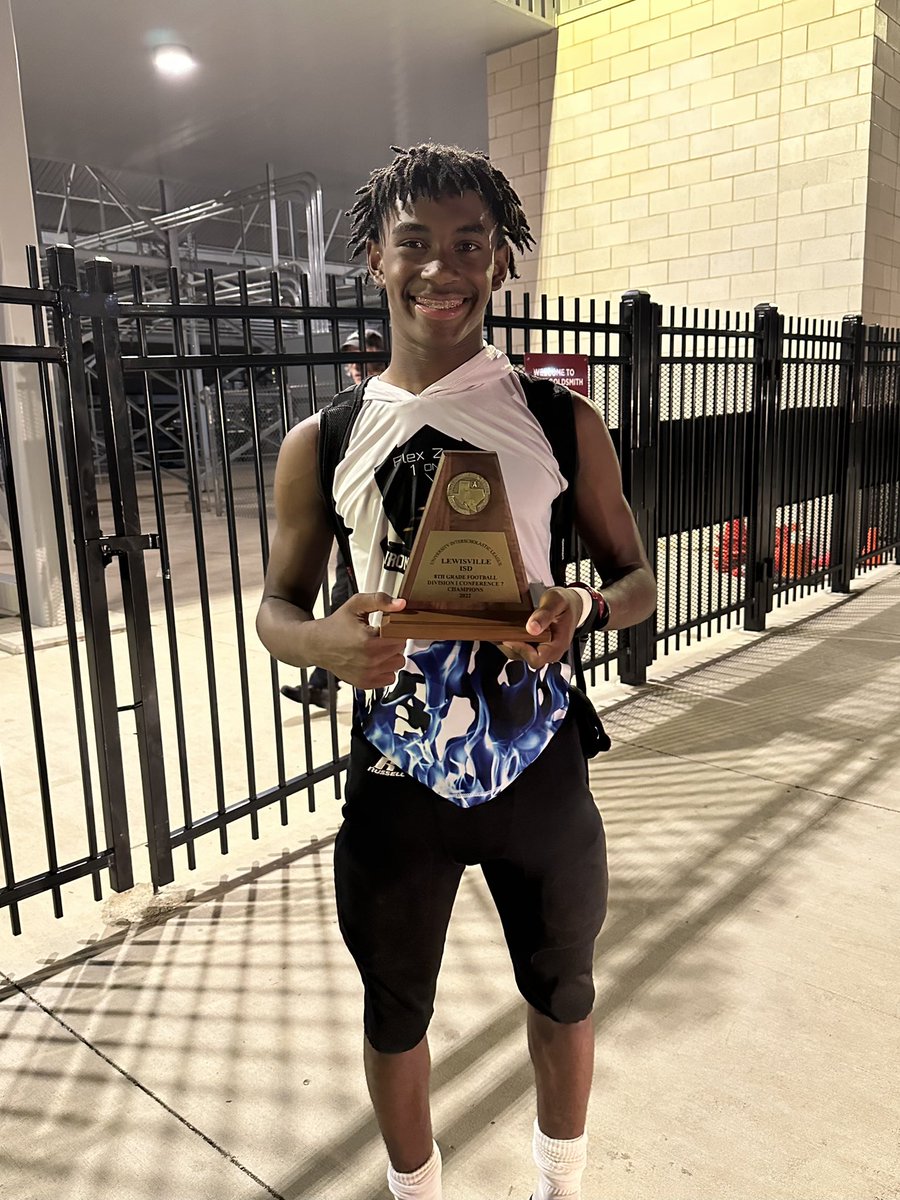 Congratulations to <a href="/GMS_Sports_Boys/">GMS Boys Athletics</a> on winning another football championship with 8th grade D1! Young fellas played hard last night! Shout out to game MVP <a href="/iamjaylengaines/">Jaylen Gaines</a>