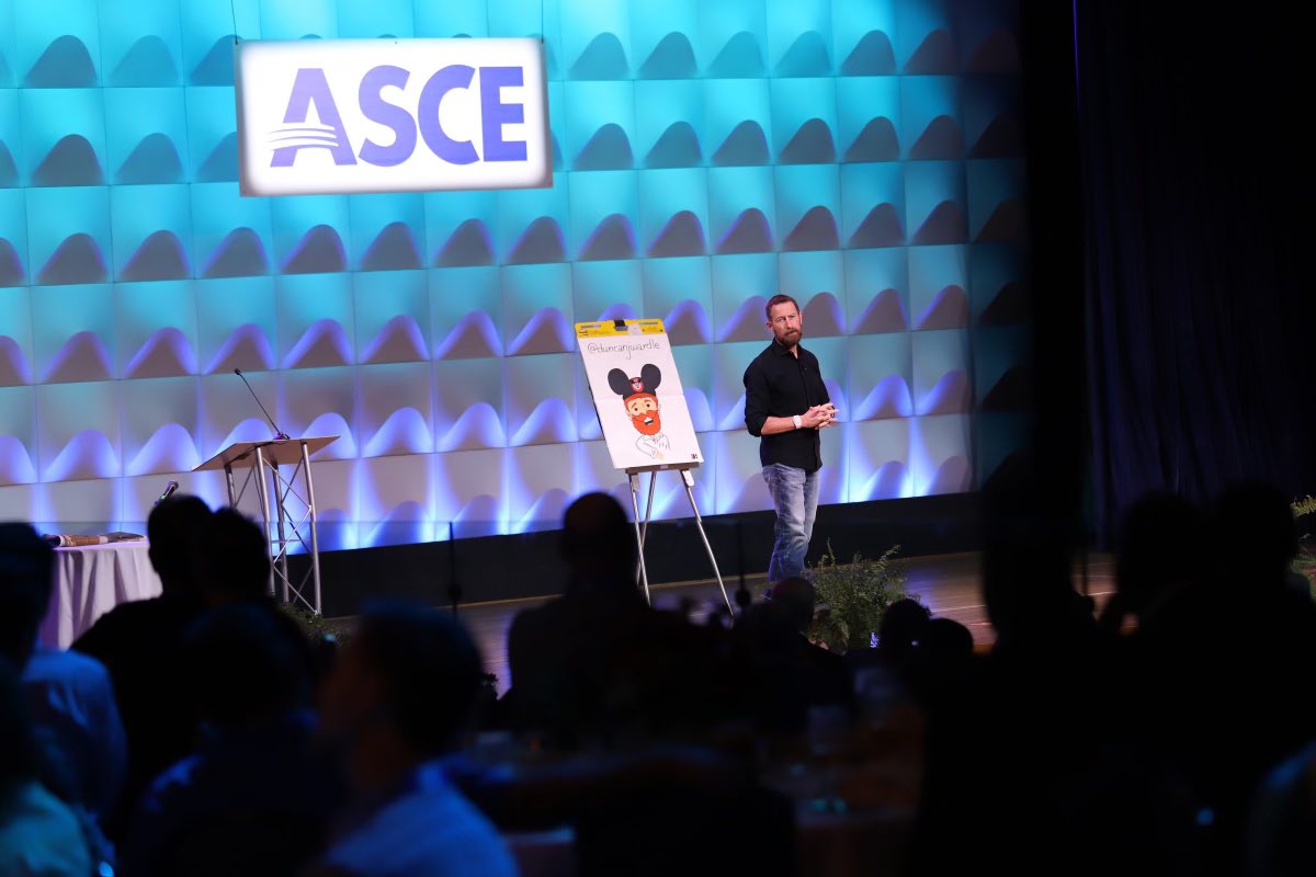 ASCETweets's tweet photo. “The opposite of bravery is not cowardice — it’s conformity.”
– @DuncanJWardle #ASCE22 https://t.co/e04JM68MzN