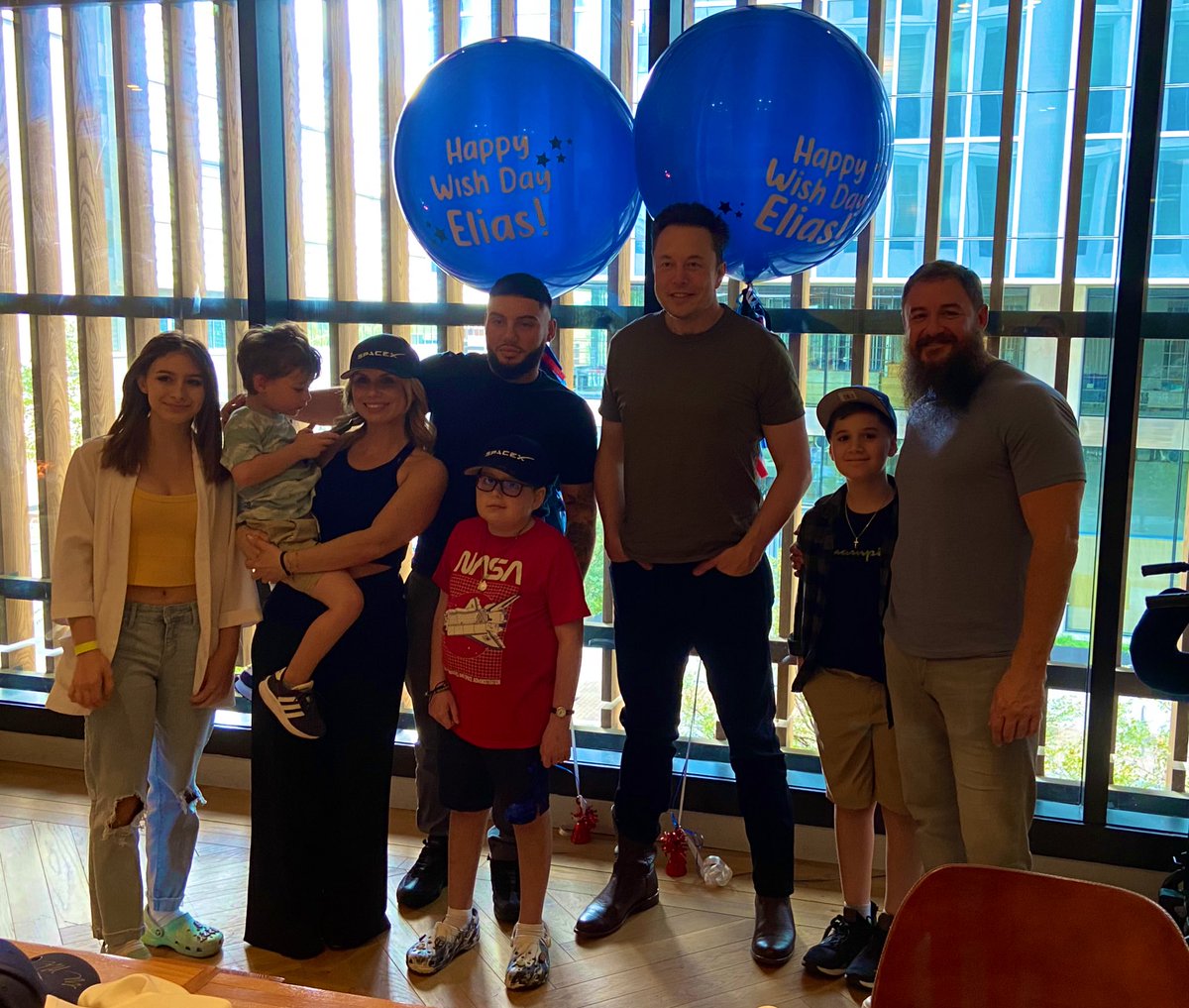 KoonsJohnny's tweet photo. Meeting @elonmusk was an amazing day! He was so great to make my son’s wish happen! https://t.co/99NF2s0lhF