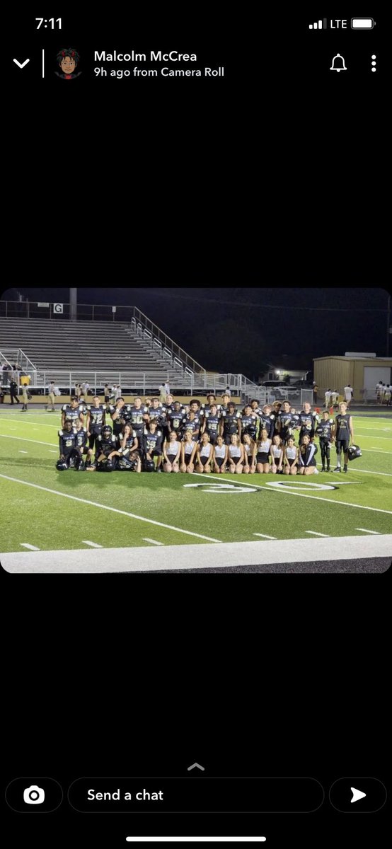 Just beat our rival team we are pumped record: 7-1