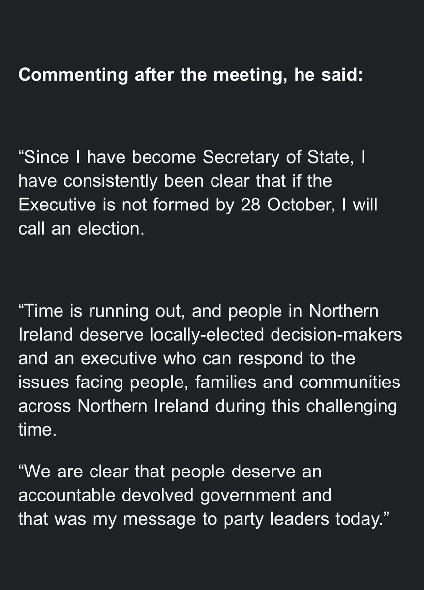 SECRETARY OF STATE SPEAKS TO PARTY LEADERS AS #AE22b ELECTION DEADLINE LOOMS
