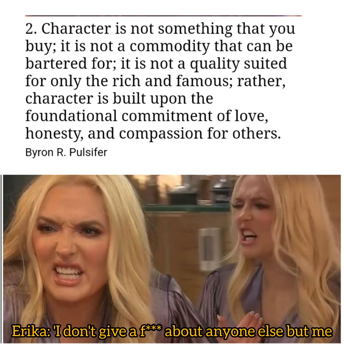 And I oop...
#RHOBH #Bravo <a href="/Andy/">Andy Cohen</a> <a href="/erikajayne/">Erika Jayne</a> #FF5 #lackofempathy #RHOBHReunion