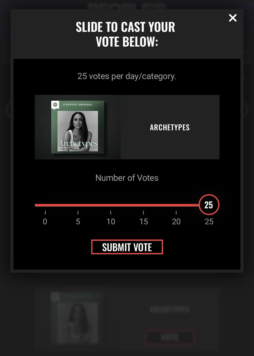I voted for #Archetypes for #PeoplesChoiceAwards