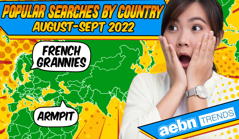 AEBN Publishes Popular Searches by Country for August and September 2022 - aebntrends.com/popular-search…