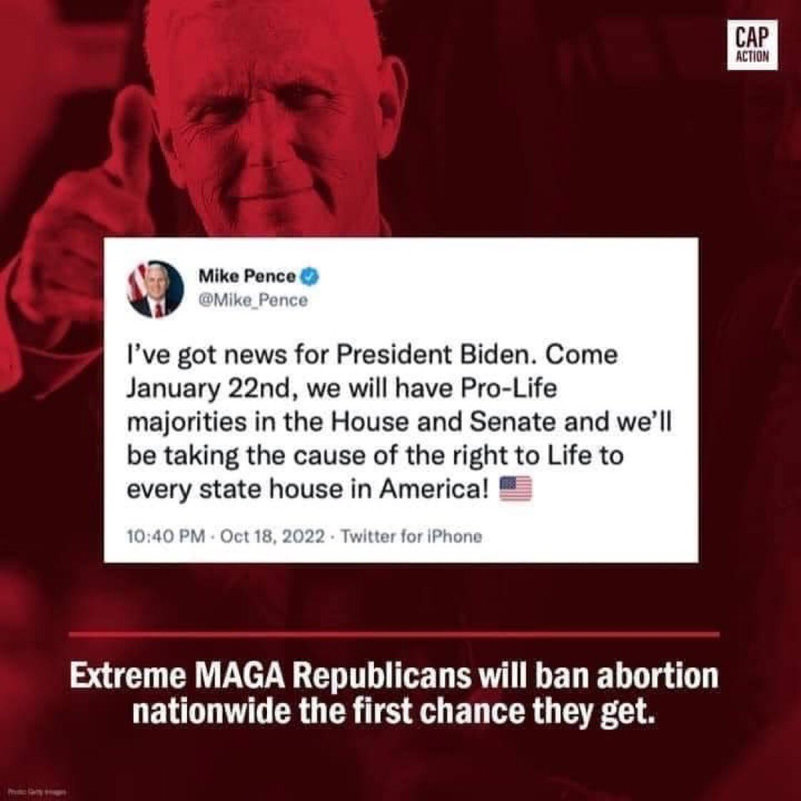I’m sick of listening to these extreme MAGA racists bragging they’re going to take over the House &amp; Senate. Their arrogance needs an adjustment.

A nationwide abortion ban, legislators choosing election winners, their religion dictating what I do!

Enough👹
#VoteBlue
#DemVoice1