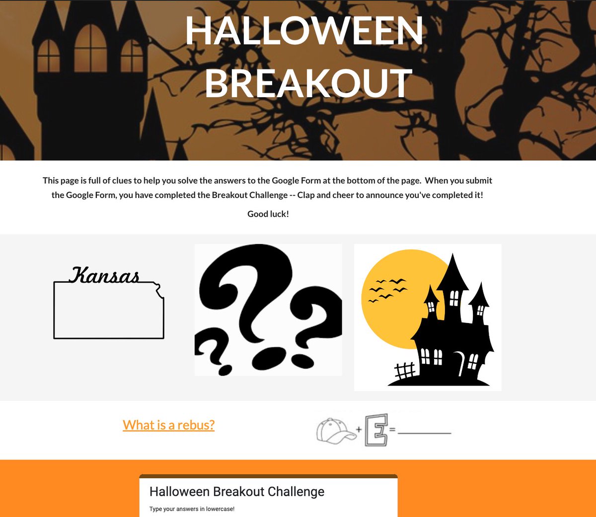 IHMSLibrary's tweet image. Halloween Breakout during tutorial today! Students&apos; problem solving skills and collaboration were impressive as they solved this digital escape room! #SRVUSDisthePlaceToBe #SRVLibraryLove