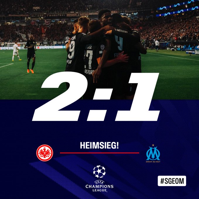 Eintracht Frankfurt gegen Marseille