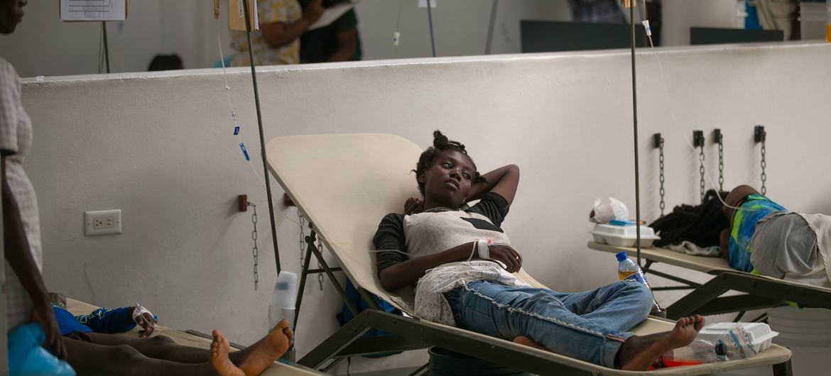 After more than three years without a single case, Haiti is now seeing a resurgence in cholera cases. C2C is doing everything to alleviate risks to our patients. Our thoughts and prayers go out to all Haitians suffering due to cholera. Photo credits to UN News and eNCA.
#Haiti