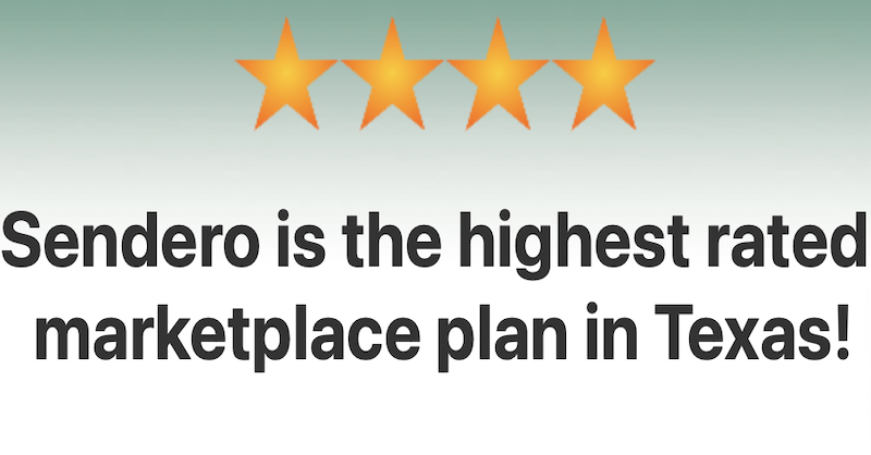 SenderoHealth's tweet photo. We're proud to announce Sendero Health Plans is once again the ONLY 4-Star Affordable Care Act (ACA) health plan in Texas.* Thank you to our employees, provider network and our amazing members for making us great! *Nationwide Quality Rating System by the CMS. https://t.co/gDWLRFQV5S