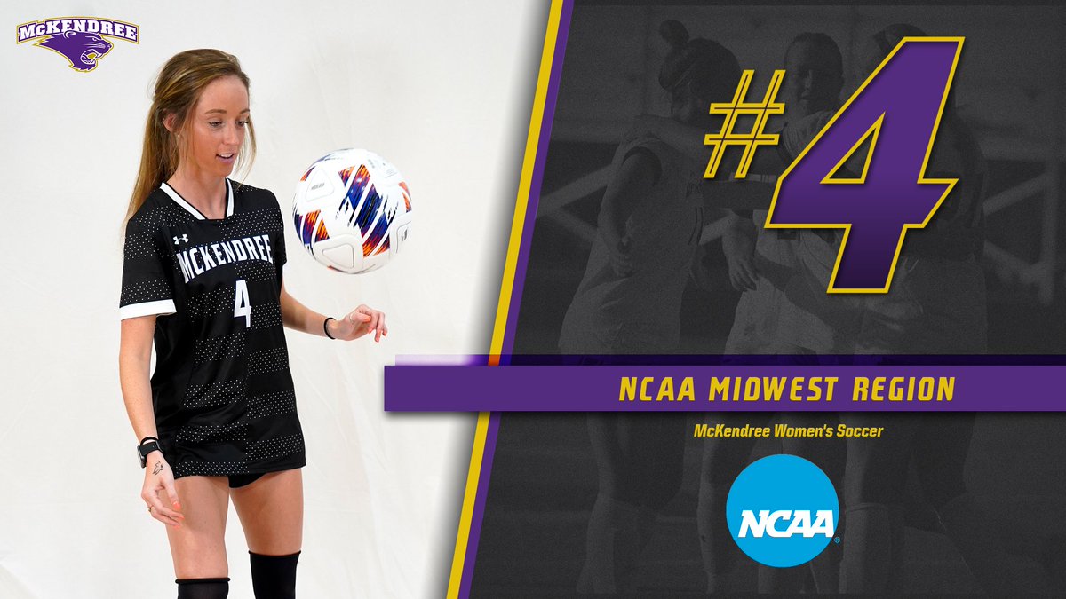 ⚽🐾REGIONAL RANKINGS | No.1️⃣9️⃣ @McKendreeWSoc Opens <a href="/NCAADII/">NCAA Division II</a> Regional Rankings at #️⃣4️⃣ in the Midwest; Remain as Sole Unbeaten in Region

Full release 🔗📰: bit.ly/3SzftW4
#BearcatsUnleashed #GLVCwsoc
