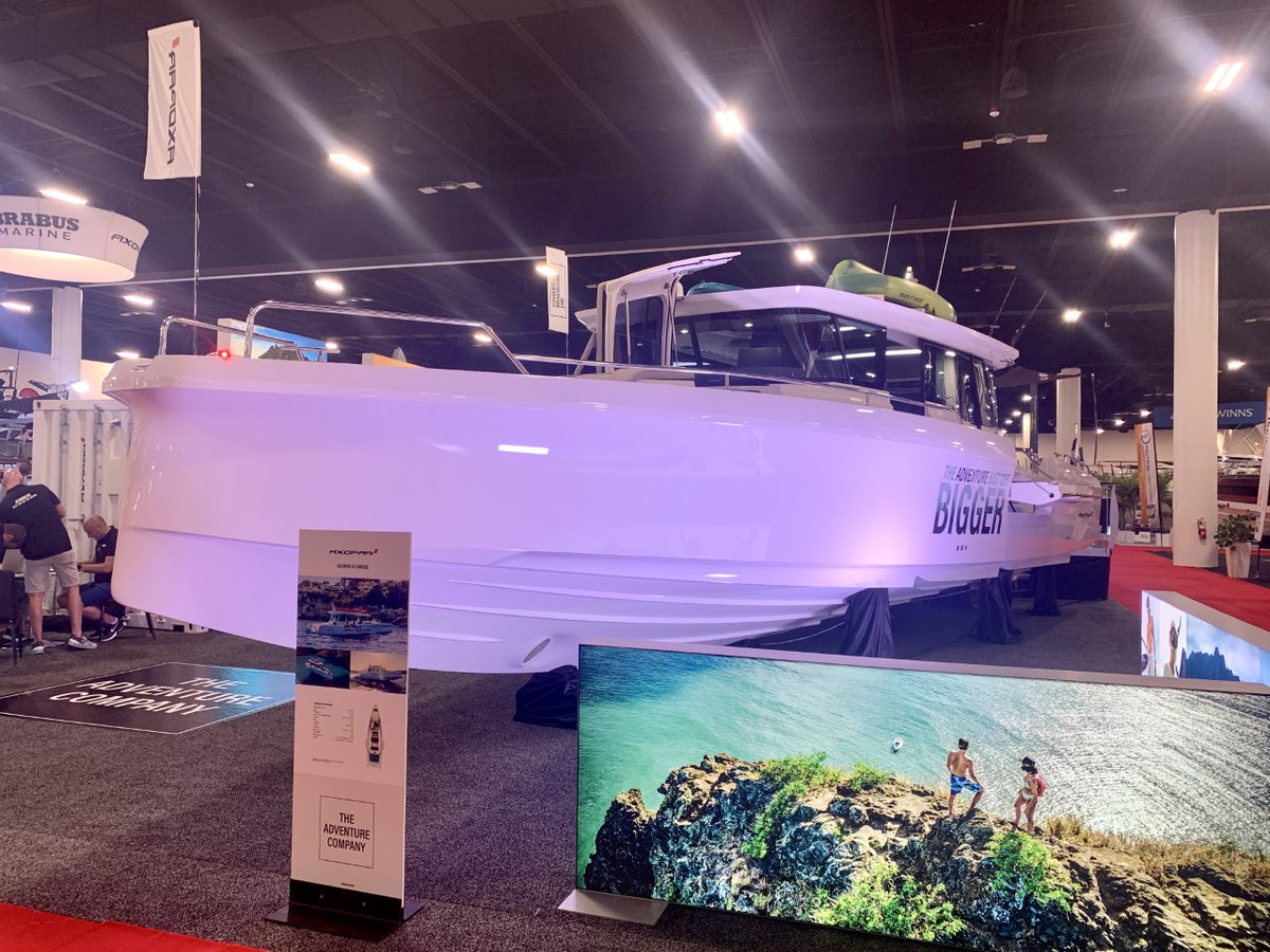 IBInews's tweet image. Axopar 45 making a splash at #FLIBS #ibi #ibinews 

ibinews.com