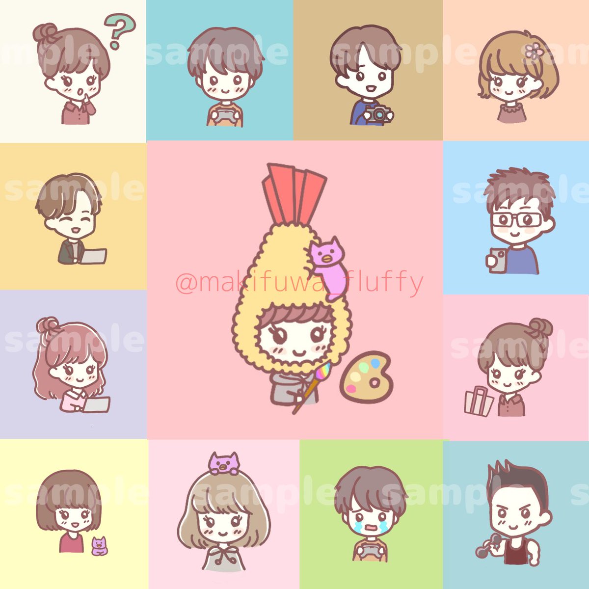 makifuwa_fluffy's tweet photo. 🎁アイコン無償企画🎁
初めましての方大歓迎🎉

お選びください👇
①アイコン＆ヘッダーセット
②あなたをエビフライ🍤にします！笑

参加方法：❤️＋希望番号をリプ
当選：1名様
締切：11/2(水)
条件：サンプル掲載できる方
お渡し：11月中

絵描きさんやアイコンお持ちの方はぜひ2番へ😏✨
#ココナラ https://t.co/5FulpniXnS