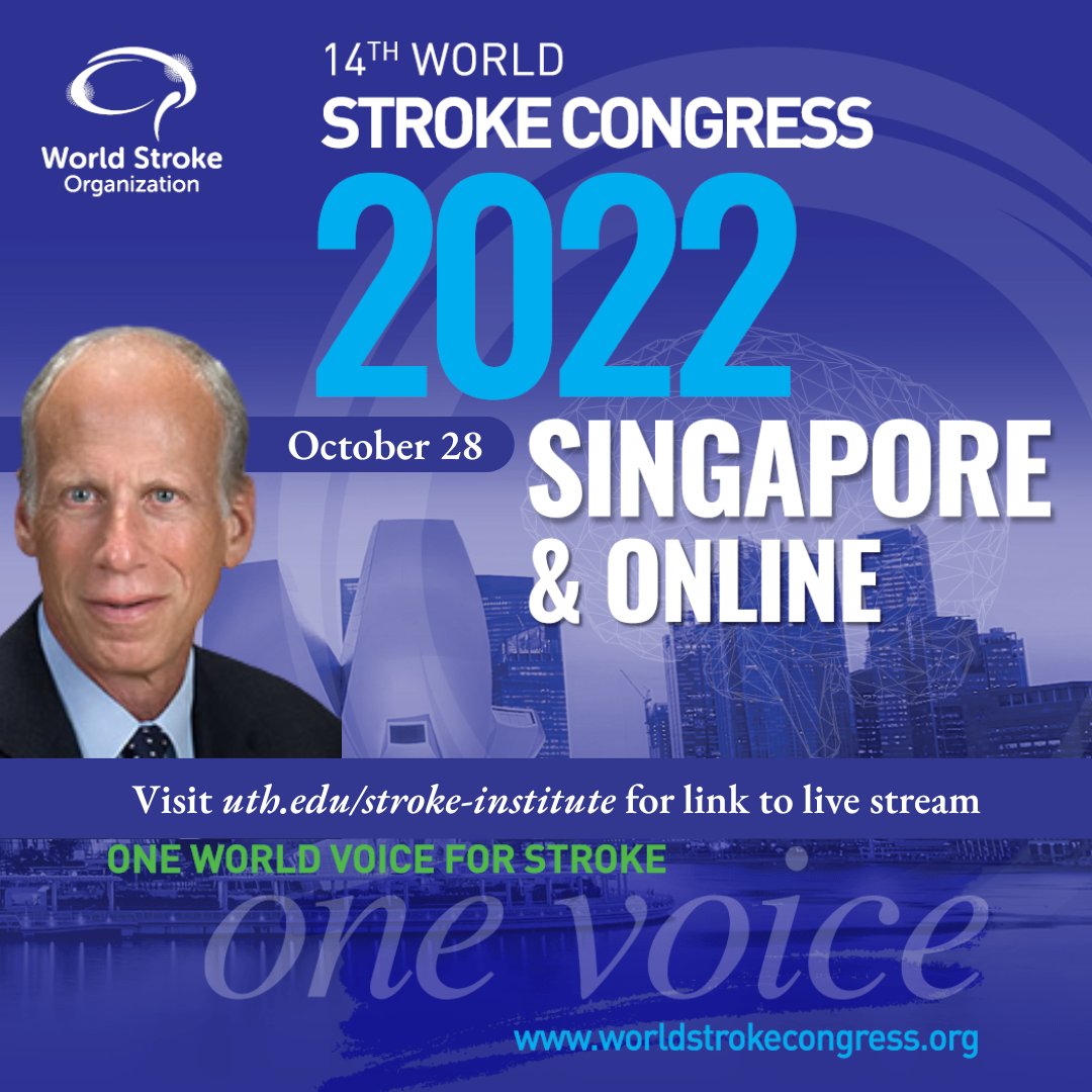 Institute for Stroke and Cerebrovascular Disease (@uthealthstroke) on Twitter photo #UTHealthStroke Founder, <a href="/jimgrotta/">James Grotta</a> will be presenting at #WSC22 "Is Perfusion Imaging for Decision Making for Reperfusion Treatment in Patients With Large Vessel Obstruction in the Late Time Window Essential or Not Worth the Hassle? - No"
Info and watch➡️bit.ly/3W6Lyrd #UTHealthStroke Founder, <a href="/jimgrotta/">James Grotta</a> will be presenting at #WSC22 "Is Perfusion Imaging for Decision Making for Reperfusion Treatment in Patients With Large Vessel Obstruction in the Late Time Window Essential or Not Worth the Hassle? - No"
Info and watch➡️bit.ly/3W6Lyrd