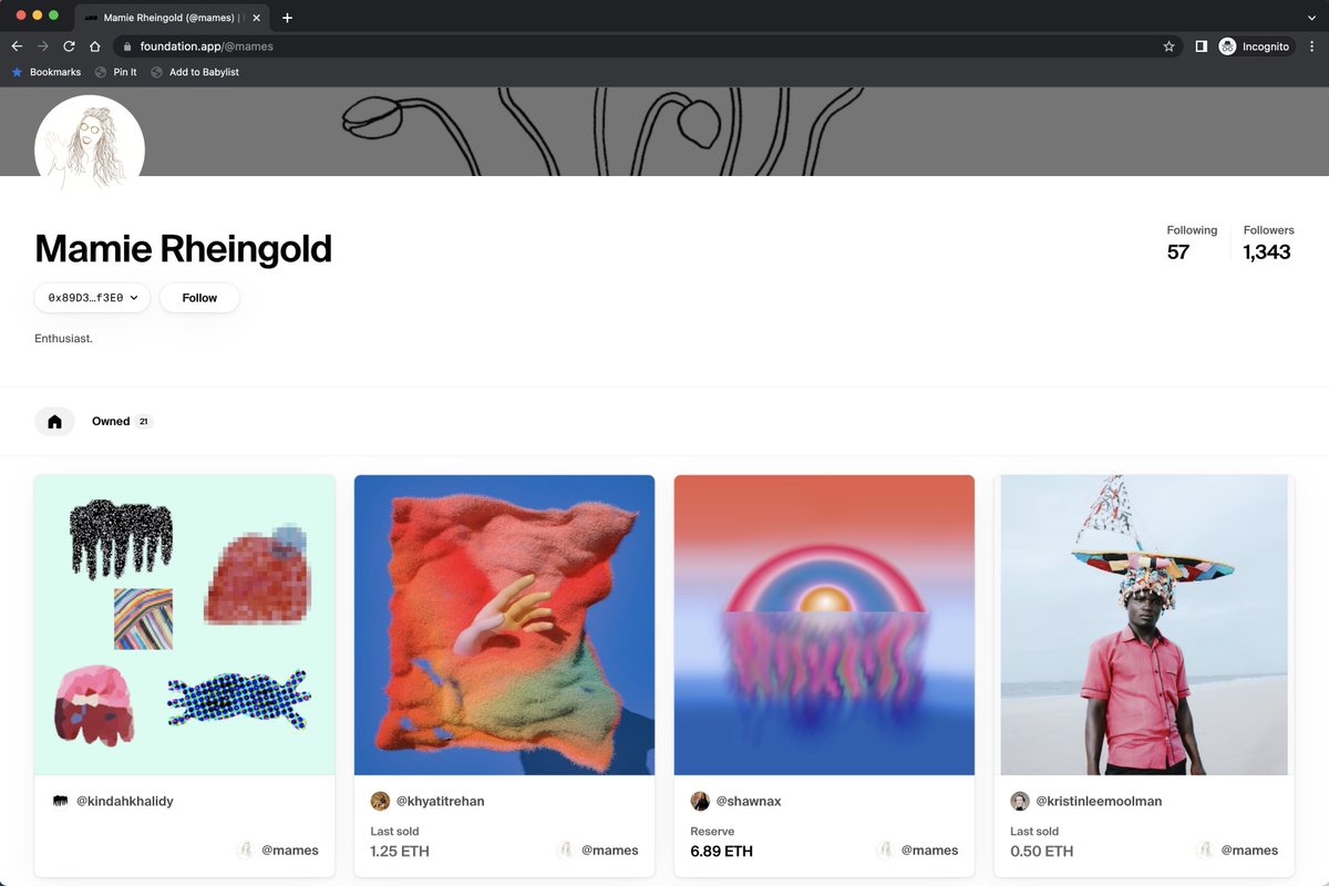 Mamie Rheingold tweet media