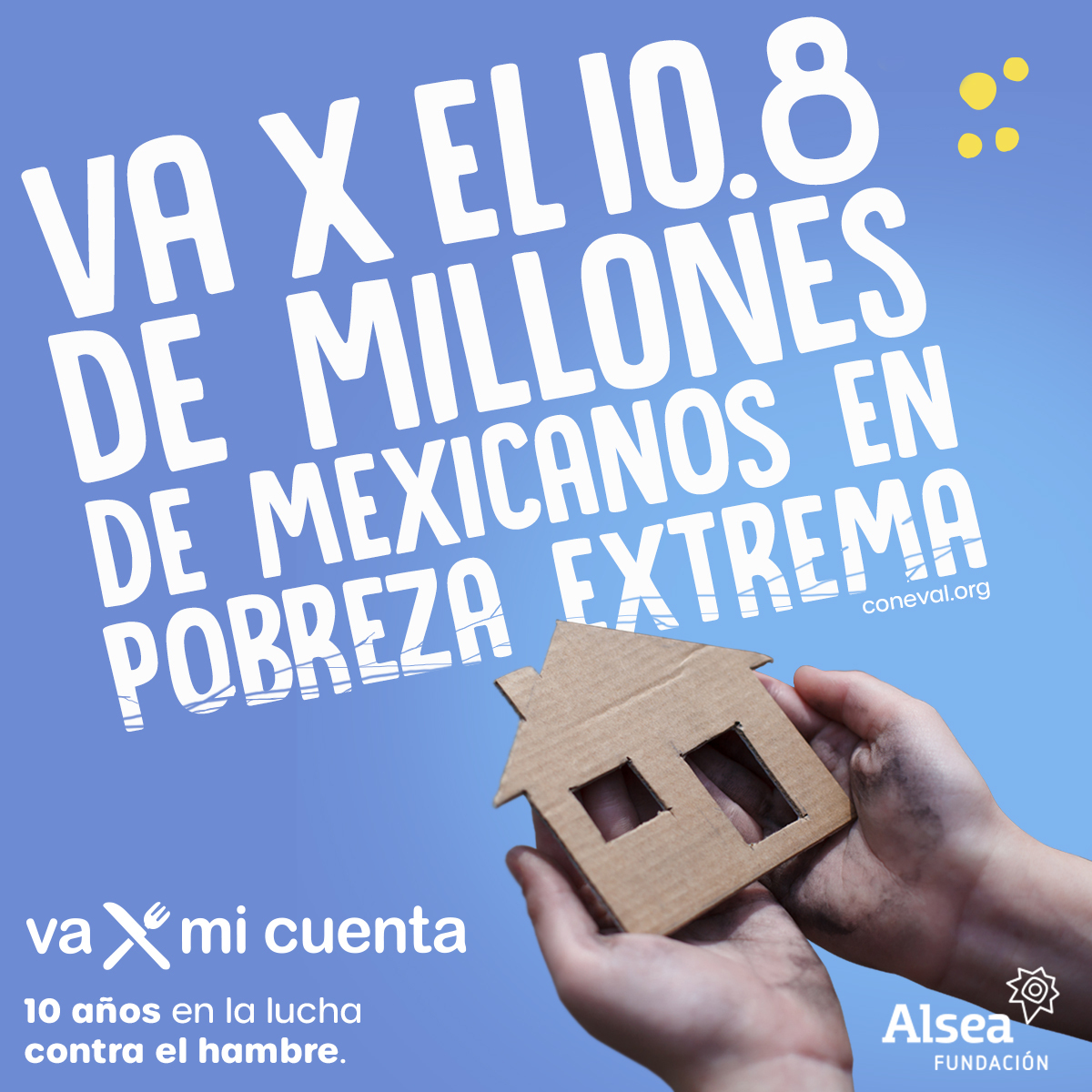 VaXMiCuenta's tweet photo. Reducir las repercusiones de esta situación en el futuro de nuestros niños y la sociedad es tarea de todos. 

Va x nuestras familias en situación vulnerable🧡

Visita https://t.co/KS37lesllB 🌐 y ayúdanos a ayudar.

#VaX10AñosMás #NadieMásConHambre #VXMC https://t.co/2SQRnbmMvD