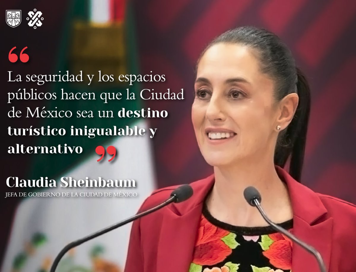 La #JefaDeGobierno informó sobre la firma de un convenio entre @GobCDMX, @airbnb_mx y @UNESCOMexico para promover a la Ciudad de México como capital del turismo creativo y destino global de trabajadores remotos.