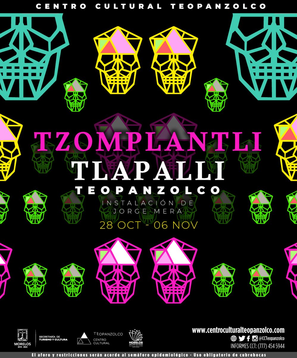 GobiernoMorelos's tweet photo. #Tzomplantli #Tlapalli #Teopanzolco
Una #instalación de Jorge Mera
28 #octubre-06 #noviembre https://t.co/jbgJ8cNTbv