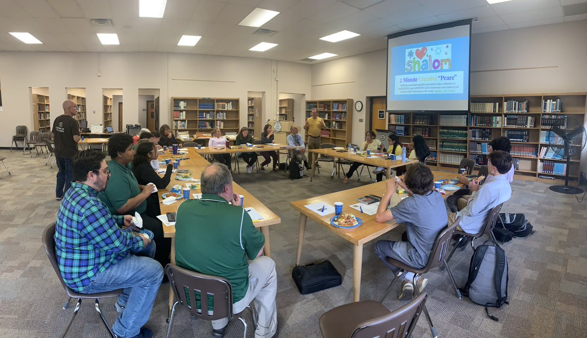 Thanks so much to <a href="/paduafranciscan/">Padua Franciscan High School</a> for hosting an inspiring CSPJ meeting on the #CatholicSocialTeaching theme of #Peacemaking 🕊️ Great to be with friends from <a href="/HNGreenwave/">Holy Name High School</a> <a href="/lakecatholic/">Lake Catholic</a> <a href="/SIHSCleveland/">Saint Ignatius CLE</a> <a href="/VASJHighSchool/">VASJ High School</a> <a href="/BeaumontSchool1/">Beaumont School</a> <a href="/WalshJesuit/">Walsh Jesuit</a>