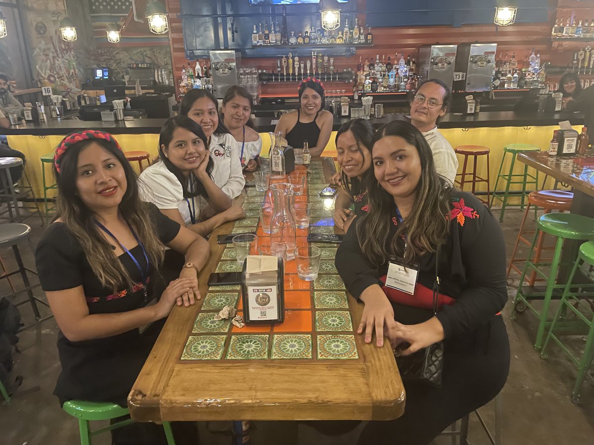 lilyxu0's tweet image. [Thursday] Our PhD student social happened over dinner, featuring tacos and margs.

We gathered after the wonderful Doctoral Consortium organized by @hamsabastani @JubaZiani