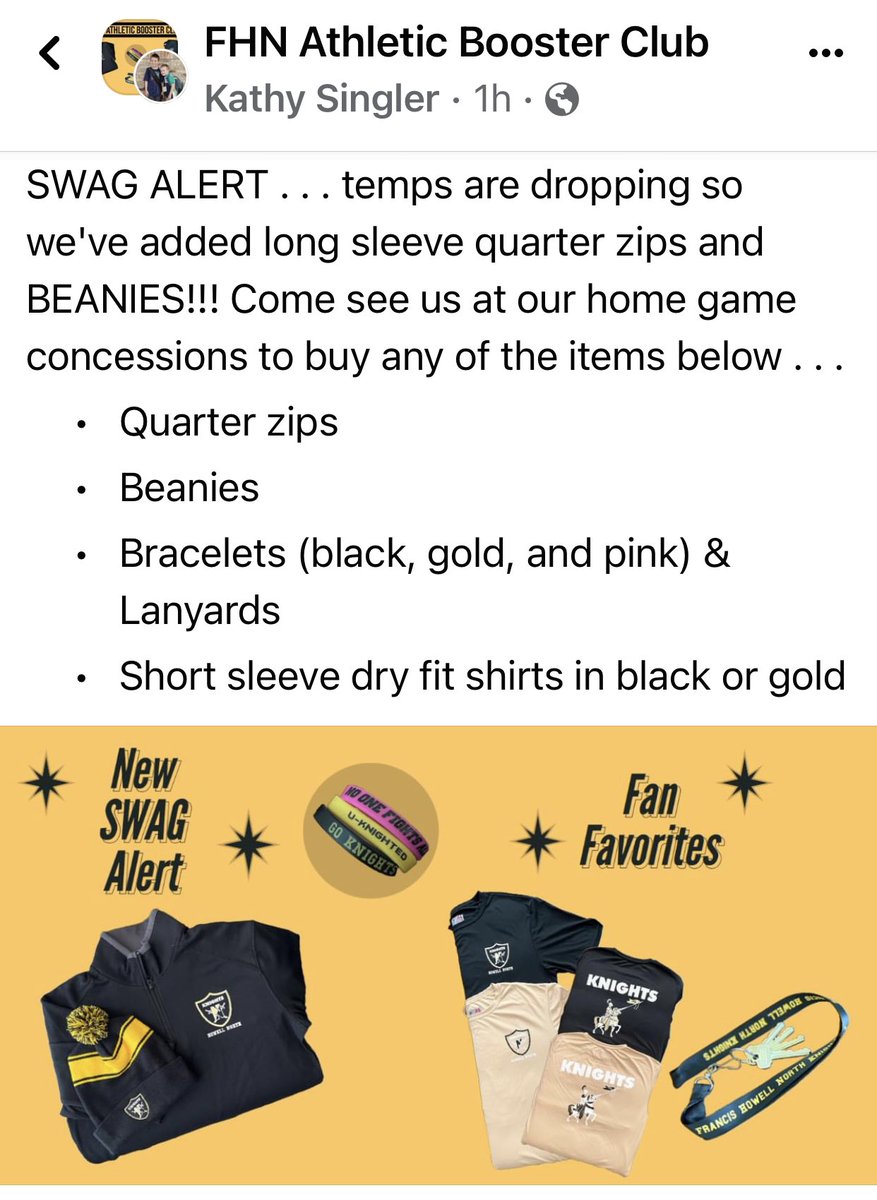 FHNathleticboosters tweet media