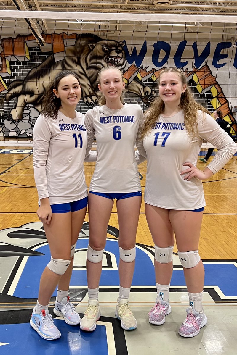 Congratulations to Sam Dorn and Arleigh Hanson for being selected as 2022's1st Team All-Patriot District and Julia Hopper for making 2nd Team All-Patriot District. You make us proud!! #wolverinepride #letsgowestpo