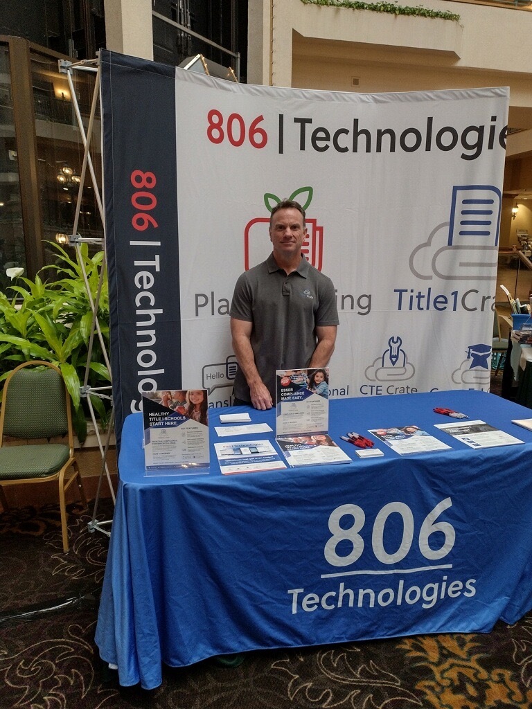 It's time for #NCFEPA in North Carolina this week! Can you believe that we are at 4 different conferences this week?! Come visit the 806 booth for some info and goodies on our latest software and professional learning offers.