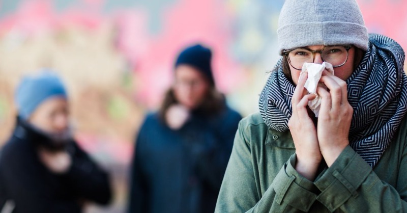 WSJ's tweet photo. Flu and RSV cases are on the rise this fall, and many Americans are skipping Covid-19 boosters.