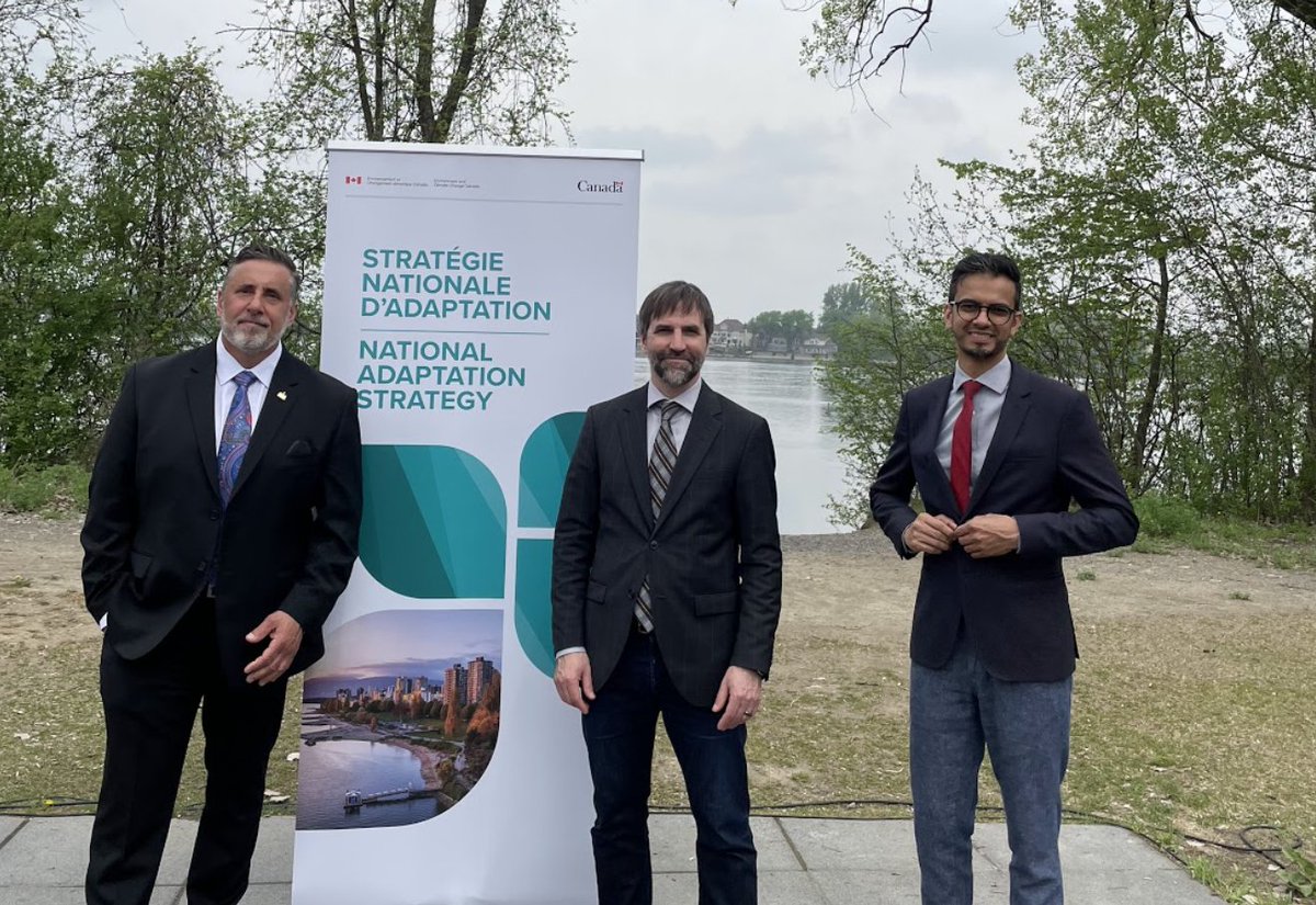 4. Launching Canada’s first National Climate Adaptation Strategy. Preparing for climate change means a national plan to better protect our communities and create a more resilient economy. canada.ca/en/services/en…