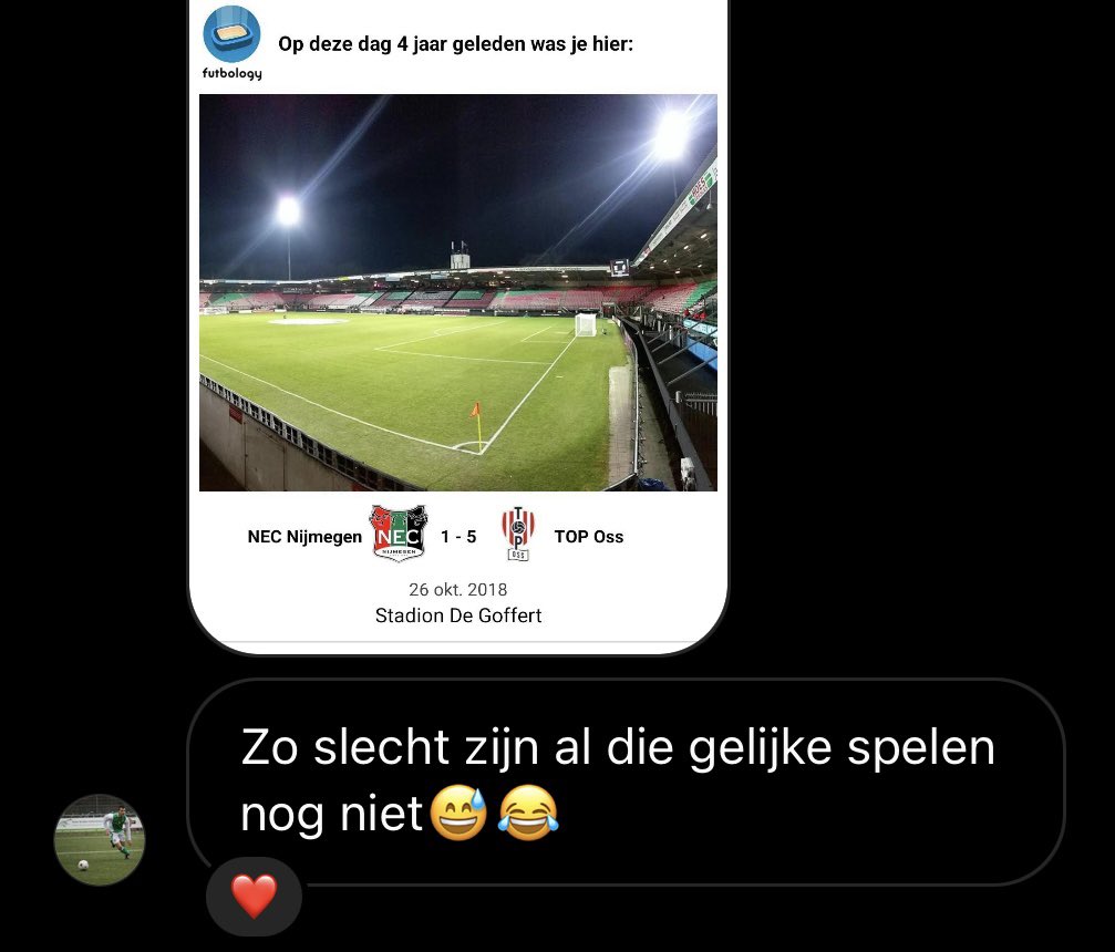 ForzaNECnl's tweet photo. In onze inbox: even relativeren. 😄
Precies vier jaar geleden ging NEC in de Keuken Kampioen Divisie met 1-5 onderuit tegen TOP Oss. Weet jij de opstelling waar Jack de Gier destijds mee aantrad nog? #necnijmegen #nectop #psvnec https://t.co/0eKpDhM1y3